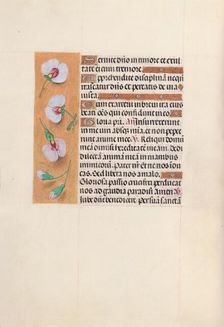 Hours of Queen Isabella the Catholic, Queen of Spain: Fol. 53v, c. 1500. Creator: Master of the First Prayerbook of Maximillian (Flemish, c. 1444-1519); Associates, and