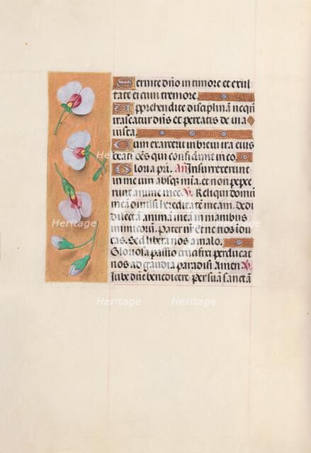 Hours of Queen Isabella the Catholic, Queen of Spain: Fol. 53v, c. 1500. Creator: Master of the First Prayerbook of Maximillian (Flemish, c. 1444-1519); Associates, and.