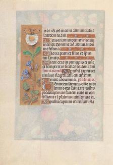 Hours of Queen Isabella the Catholic, Queen of Spain: Fol. 50v, c. 1500. Creator: Master of the First Prayerbook of Maximillian (Flemish, c. 1444-1519); Associates, and