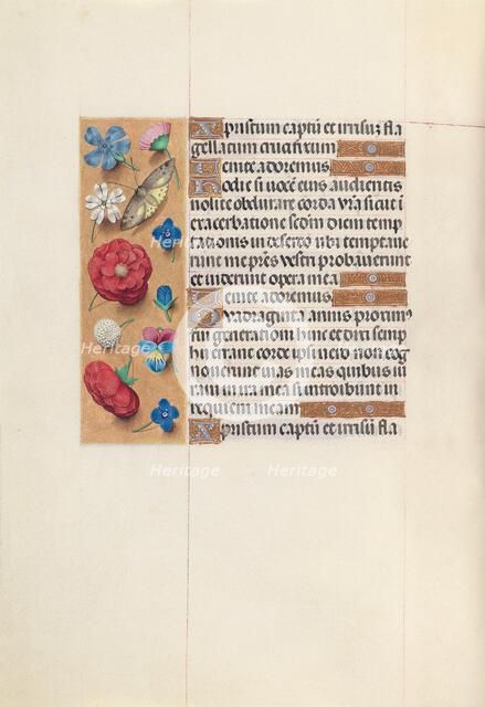Hours of Queen Isabella the Catholic, Queen of Spain: Fol. 51v, c. 1500. Creator: Master of the First Prayerbook of Maximillian (Flemish, c. 1444-1519); Associates, and.