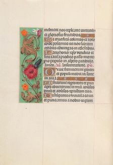 Hours of Queen Isabella the Catholic, Queen of Spain: Fol. 52v, c. 1500. Creator: Master of the First Prayerbook of Maximillian (Flemish, c. 1444-1519); Associates, and