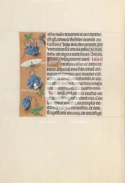 Hours of Queen Isabella the Catholic, Queen of Spain: Fol. 54v, c. 1500. Creator: Master of the First Prayerbook of Maximillian (Flemish, c. 1444-1519); Associates, and.