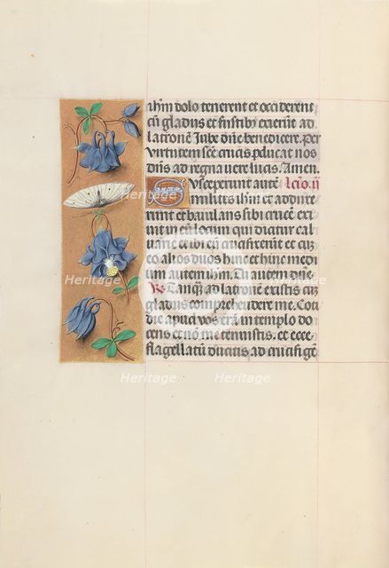 Hours of Queen Isabella the Catholic, Queen of Spain: Fol. 54v, c. 1500. Creator: Master of the First Prayerbook of Maximillian (Flemish, c. 1444-1519); Associates, and.