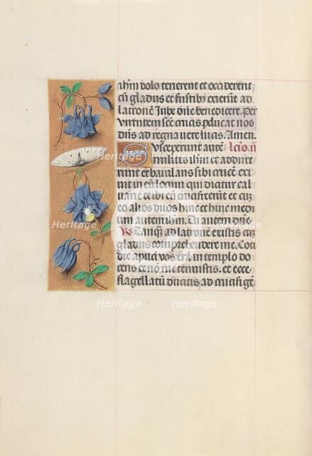 Hours of Queen Isabella the Catholic, Queen of Spain: Fol. 54v, c. 1500. Creator: Master of the First Prayerbook of Maximillian (Flemish, c. 1444-1519); Associates, and.