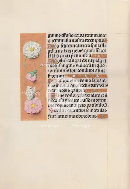 Hours of Queen Isabella the Catholic, Queen of Spain: Fol. 58v, c. 1500. Creator: Master of the First Prayerbook of Maximillian (Flemish, c. 1444-1519); Associates, and.