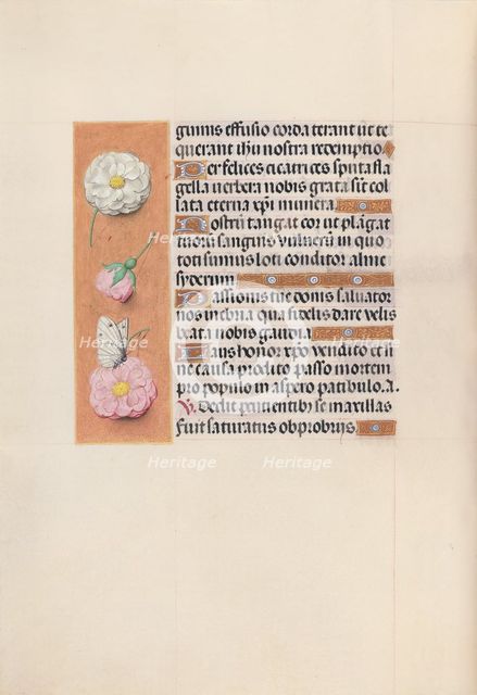 Hours of Queen Isabella the Catholic, Queen of Spain: Fol. 58v, c. 1500. Creator: Master of the First Prayerbook of Maximillian (Flemish, c. 1444-1519); Associates, and.