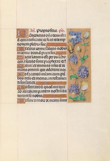 Hours of Queen Isabella the Catholic, Queen of Spain: Fol. 59r, c. 1500. Creator: Master of the First Prayerbook of Maximillian (Flemish, c. 1444-1519); Associates, and