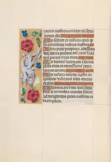 Hours of Queen Isabella the Catholic, Queen of Spain: Fol. 59v, c. 1500. Creator: Master of the First Prayerbook of Maximillian (Flemish, c. 1444-1519); Associates, and