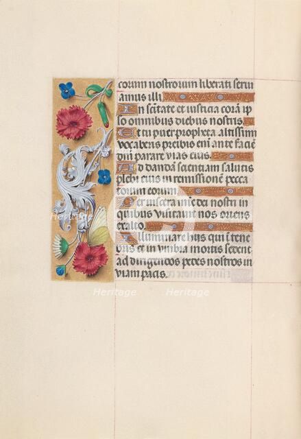 Hours of Queen Isabella the Catholic, Queen of Spain: Fol. 59v, c. 1500. Creator: Master of the First Prayerbook of Maximillian (Flemish, c. 1444-1519); Associates, and.