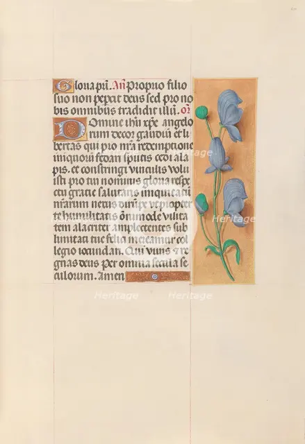 Hours of Queen Isabella the Catholic, Queen of Spain: Fol. 60r, c. 1500. Creator: Master of the First Prayerbook of Maximillian (Flemish, c. 1444-1519); Associates, and.