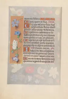 Hours of Queen Isabella the Catholic, Queen of Spain: Fol. 61v, c. 1500. Creator: Master of the First Prayerbook of Maximillian (Flemish, c. 1444-1519); Associates, and