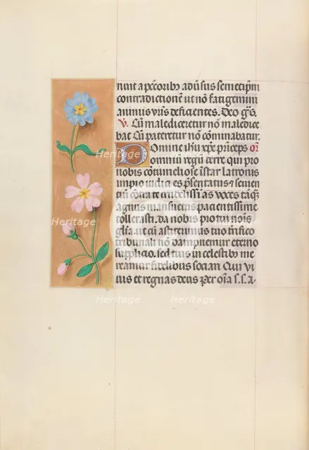 Hours of Queen Isabella the Catholic, Queen of Spain: Fol. 62v, c. 1500. Creator: Master of the First Prayerbook of Maximillian (Flemish, c. 1444-1519); Associates, and.