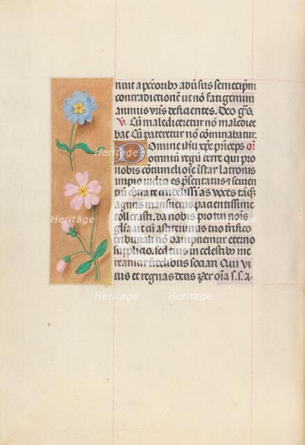 Hours of Queen Isabella the Catholic, Queen of Spain: Fol. 62v, c. 1500. Creator: Master of the First Prayerbook of Maximillian (Flemish, c. 1444-1519); Associates, and.