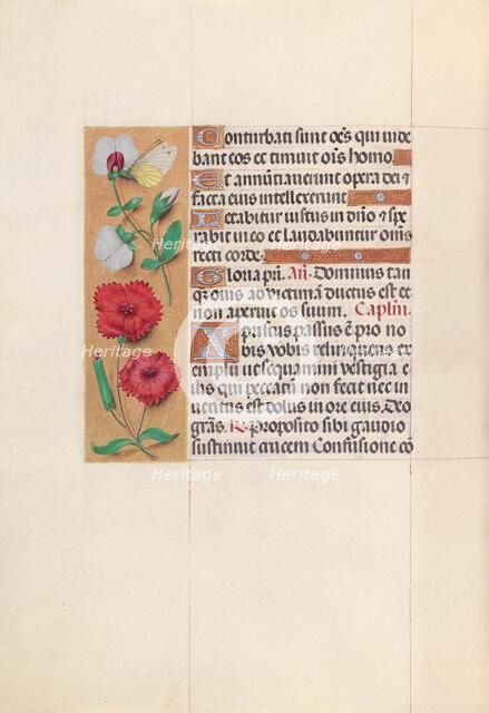 Hours of Queen Isabella the Catholic, Queen of Spain: Fol. 64v, c. 1500. Creator: Master of the First Prayerbook of Maximillian (Flemish, c. 1444-1519); Associates, and.
