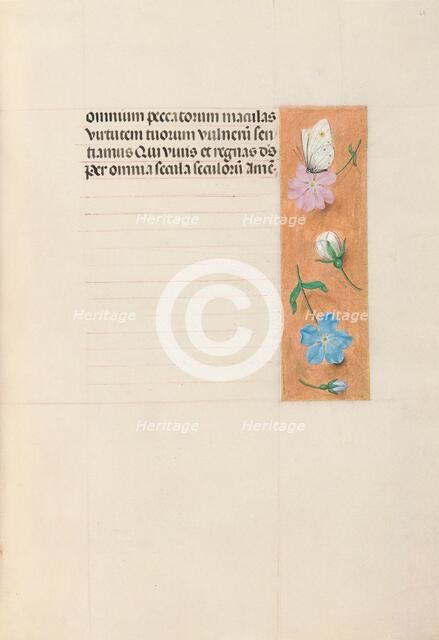 Hours of Queen Isabella the Catholic, Queen of Spain: Fol. 68r, c. 1500. Creator: Master of the First Prayerbook of Maximillian (Flemish, c. 1444-1519); Associates, and.