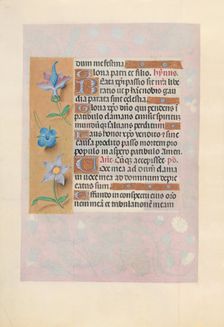 Hours of Queen Isabella the Catholic, Queen of Spain: Fol. 69v, c. 1500. Creator: Master of the First Prayerbook of Maximillian (Flemish, c. 1444-1519); Associates, and