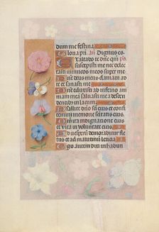 Hours of Queen Isabella the Catholic, Queen of Spain: Fol. 73v, c. 1500. Creator: Master of the First Prayerbook of Maximillian (Flemish, c. 1444-1519); Associates, and