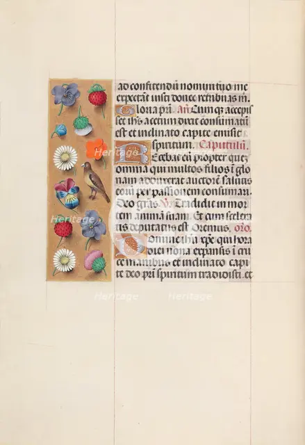 Hours of Queen Isabella the Catholic, Queen of Spain: Fol. 70v, c. 1500. Creator: Master of the First Prayerbook of Maximillian (Flemish, c. 1444-1519); Associates, and.