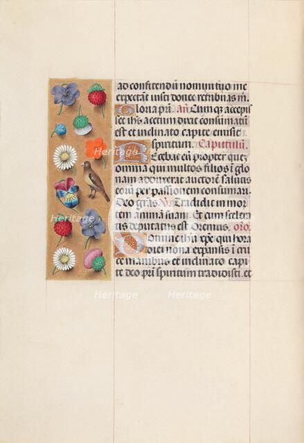 Hours of Queen Isabella the Catholic, Queen of Spain: Fol. 70v, c. 1500. Creator: Master of the First Prayerbook of Maximillian (Flemish, c. 1444-1519); Associates, and.