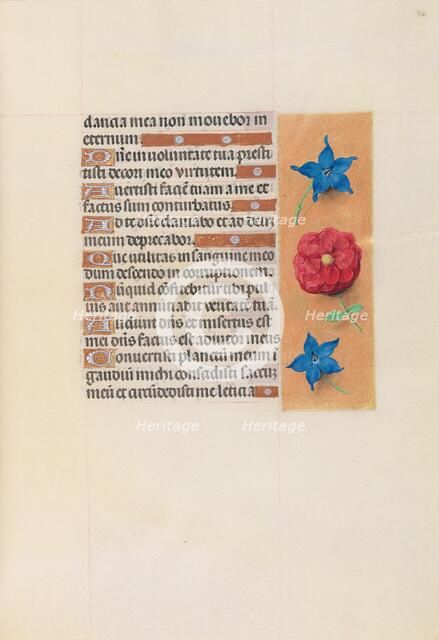 Hours of Queen Isabella the Catholic, Queen of Spain: Fol. 74r, c. 1500. Creator: Master of the First Prayerbook of Maximillian (Flemish, c. 1444-1519); Associates, and.