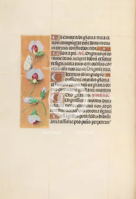 Hours of Queen Isabella the Catholic, Queen of Spain: Fol. 74v, c. 1500. Creator: Master of the First Prayerbook of Maximillian (Flemish, c. 1444-1519); Associates, and.