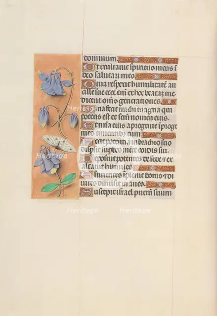 Hours of Queen Isabella the Catholic, Queen of Spain: Fol. 75v, c. 1500. Creator: Master of the First Prayerbook of Maximillian (Flemish, c. 1444-1519); Associates, and.