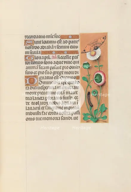 Hours of Queen Isabella the Catholic, Queen of Spain: Fol. 76r, c. 1500. Creator: Master of the First Prayerbook of Maximillian (Flemish, c. 1444-1519); Associates, and.