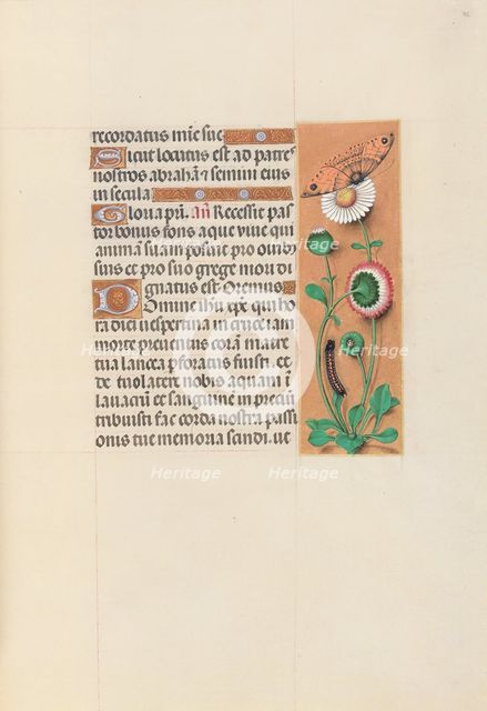 Hours of Queen Isabella the Catholic, Queen of Spain: Fol. 76r, c. 1500. Creator: Master of the First Prayerbook of Maximillian (Flemish, c. 1444-1519); Associates, and.