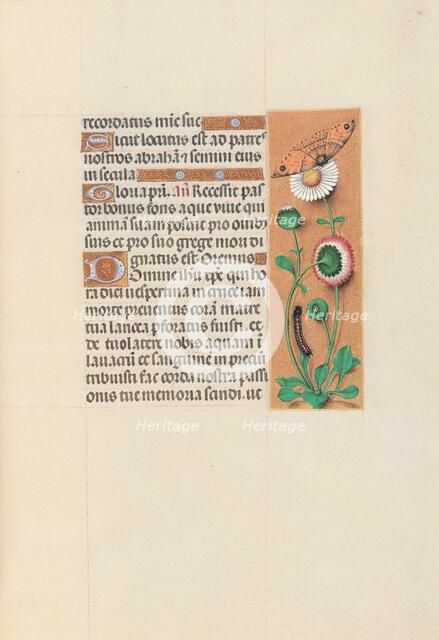 Hours of Queen Isabella the Catholic, Queen of Spain: Fol. 76r, c. 1500. Creator: Master of the First Prayerbook of Maximillian (Flemish, c. 1444-1519); Associates, and.