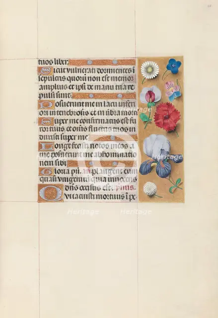 Hours of Queen Isabella the Catholic, Queen of Spain: Fol. 78r, c. 1500. Creator: Master of the First Prayerbook of Maximillian (Flemish, c. 1444-1519); Associates, and.