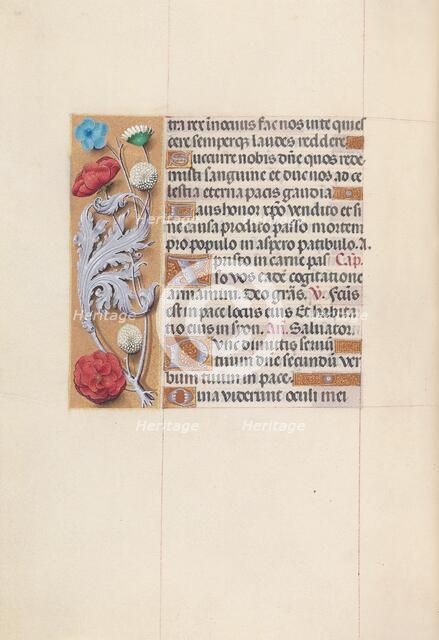 Hours of Queen Isabella the Catholic, Queen of Spain: Fol. 78v, c. 1500. Creator: Master of the First Prayerbook of Maximillian (Flemish, c. 1444-1519); Associates, and.
