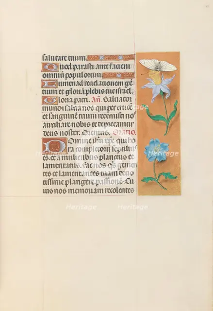 Hours of Queen Isabella the Catholic, Queen of Spain: Fol. 79r, c. 1500. Creator: Master of the First Prayerbook of Maximillian (Flemish, c. 1444-1519); Associates, and.