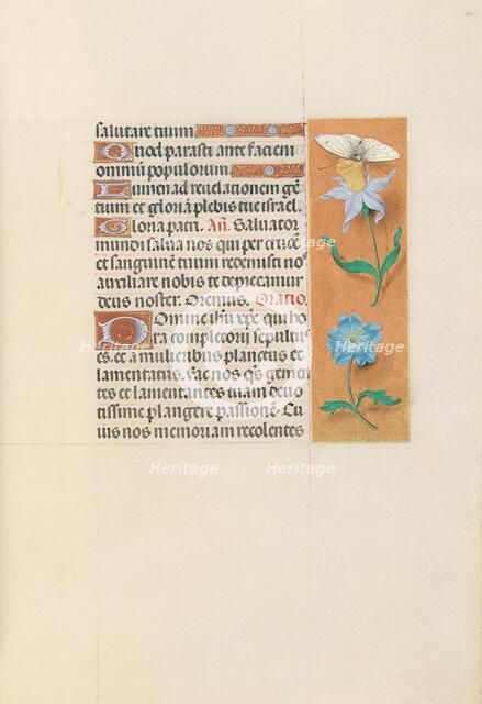 Hours of Queen Isabella the Catholic, Queen of Spain: Fol. 79r, c. 1500. Creator: Master of the First Prayerbook of Maximillian (Flemish, c. 1444-1519); Associates, and.