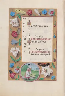 Hours of Queen Isabella the Catholic, Queen of Spain: Fol. 7v, June, c. 1500. Creator: Master of the First Prayerbook of Maximillian (Flemish, c. 1444-1519); Associates, and