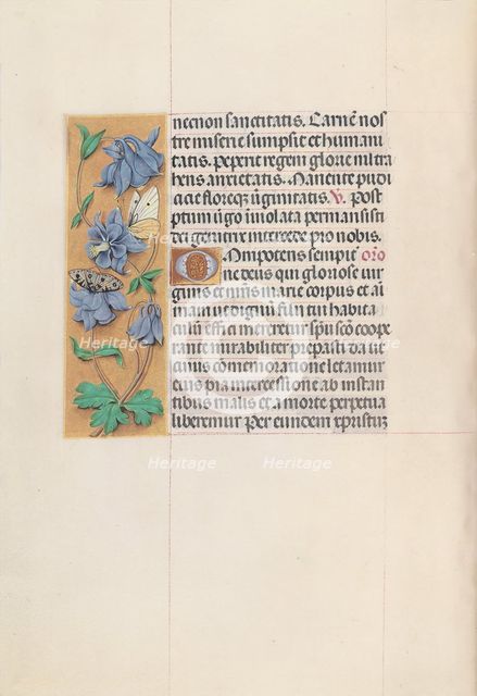 Hours of Queen Isabella the Catholic, Queen of Spain: Fol. 83v, c. 1500. Creator: Master of the First Prayerbook of Maximillian (Flemish, c. 1444-1519); Associates, and.