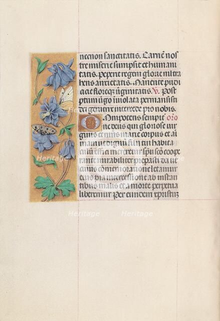 Hours of Queen Isabella the Catholic, Queen of Spain: Fol. 83v, c. 1500. Creator: Master of the First Prayerbook of Maximillian (Flemish, c. 1444-1519); Associates, and.