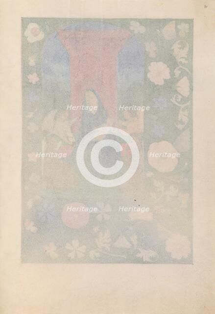 Hours of Queen Isabella the Catholic, Queen of Spain: Fol. 80r, c. 1500. Creator: Master of the First Prayerbook of Maximillian (Flemish, c. 1444-1519); Associates, and.