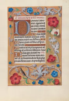 Hours of Queen Isabella the Catholic, Queen of Spain: Fol. 81r, c. 1500. Creator: Master of the First Prayerbook of Maximillian (Flemish, c. 1444-1519); Associates, and