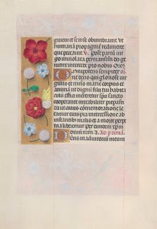 Hours of Queen Isabella the Catholic, Queen of Spain: Fol. 81v, c. 1500. Creator: Master of the First Prayerbook of Maximillian (Flemish, c. 1444-1519); Associates, and