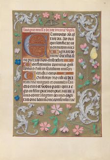 Hours of Queen Isabella the Catholic, Queen of Spain: Fol. 88r, c. 1500. Creator: Master of the First Prayerbook of Maximillian (Flemish, c. 1444-1519); Associates, and