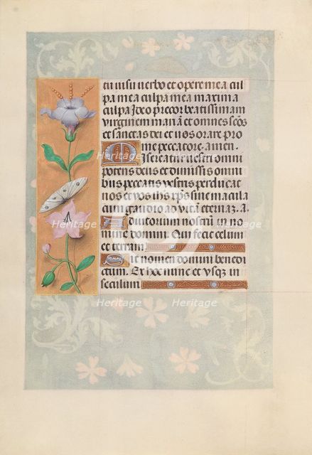 Hours of Queen Isabella the Catholic, Queen of Spain: Fol. 88v, c. 1500. Creator: Master of the First Prayerbook of Maximillian (Flemish, c. 1444-1519); Associates, and.