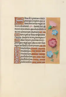 Hours of Queen Isabella the Catholic, Queen of Spain: Fol. 89r, c. 1500. Creator: Master of the First Prayerbook of Maximillian (Flemish, c. 1444-1519); Associates, and