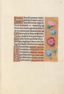 Hours of Queen Isabella the Catholic, Queen of Spain: Fol. 89r, c. 1500. Creator: Master of the First Prayerbook of Maximillian (Flemish, c. 1444-1519); Associates, and