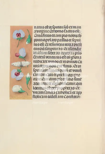 Hours of Queen Isabella the Catholic, Queen of Spain: Fol. 91v, c. 1500. Creator: Master of the First Prayerbook of Maximillian (Flemish, c. 1444-1519); Associates, and.