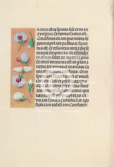 Hours of Queen Isabella the Catholic, Queen of Spain: Fol. 91v, c. 1500. Creator: Master of the First Prayerbook of Maximillian (Flemish, c. 1444-1519); Associates, and.
