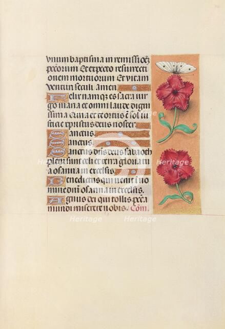 Hours of Queen Isabella the Catholic, Queen of Spain: Fol. 92r, c. 1500. Creator: Master of the First Prayerbook of Maximillian (Flemish, c. 1444-1519); Associates, and.