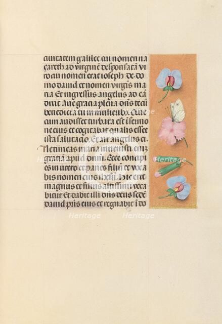 Hours of Queen Isabella the Catholic, Queen of Spain: Fol. 94r, c. 1500. Creator: Master of the First Prayerbook of Maximillian (Flemish, c. 1444-1519); Associates, and.