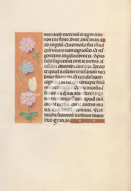 Hours of Queen Isabella the Catholic, Queen of Spain: Fol. 94v, c. 1500. Creator: Master of the First Prayerbook of Maximillian (Flemish, c. 1444-1519); Associates, and.