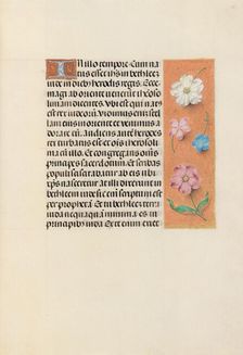 Hours of Queen Isabella the Catholic, Queen of Spain: Fol. 95r, c. 1500. Creator: Master of the First Prayerbook of Maximillian (Flemish, c. 1444-1519); Associates, and