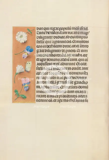 Hours of Queen Isabella the Catholic, Queen of Spain: Fol. 95v, c. 1500. Creator: Master of the First Prayerbook of Maximillian (Flemish, c. 1444-1519); Associates, and.